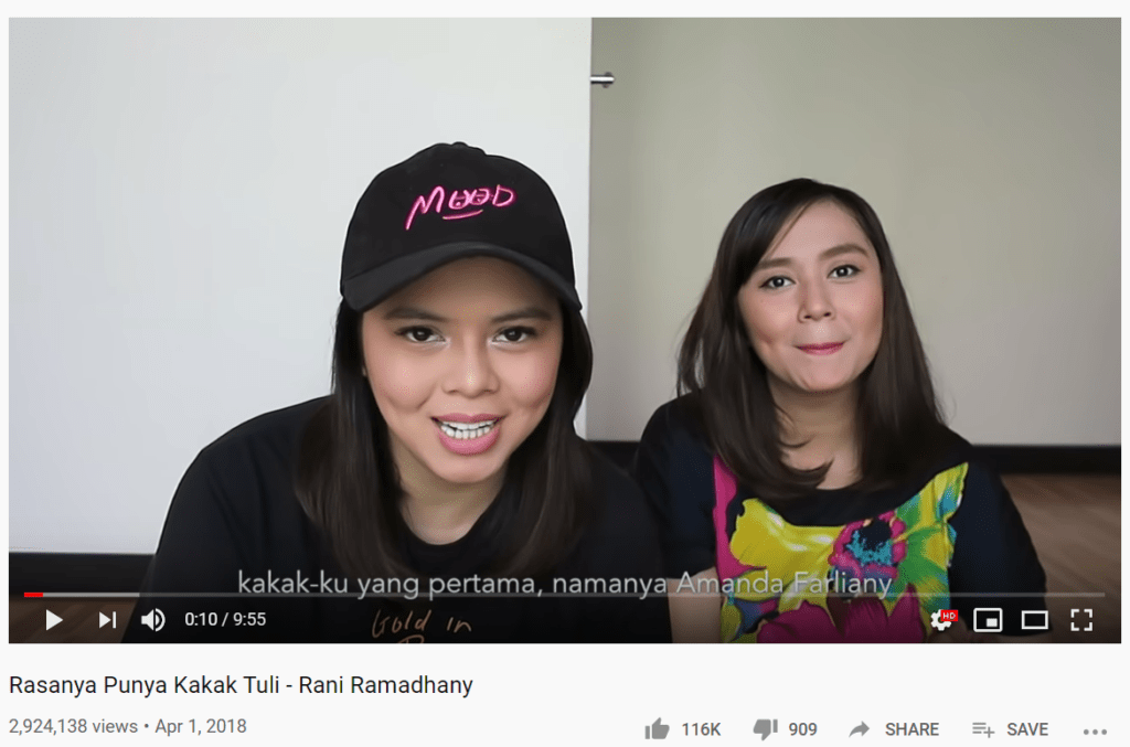 youtube rani ramadhany