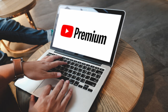 tampilan youtube premium