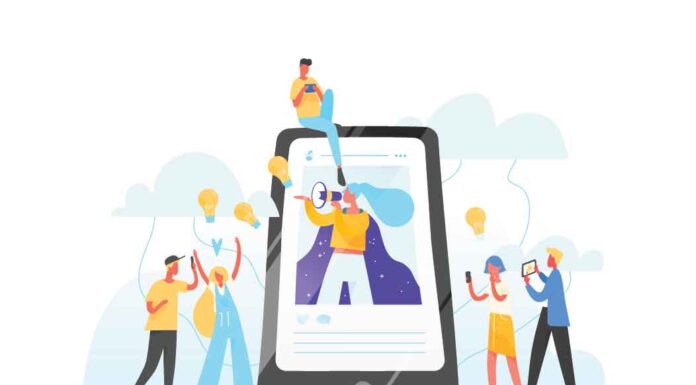 affiliate marketing ilustrasi