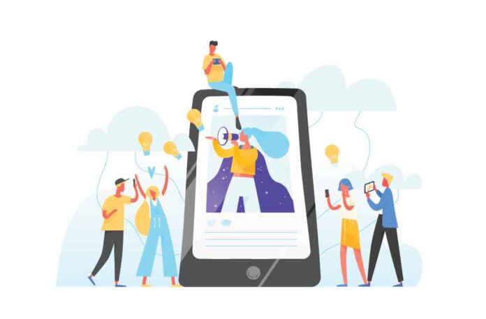 affiliate marketing ilustrasi