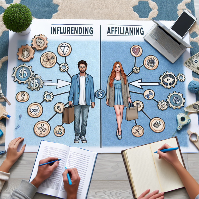 Memahami Perbedaan antara Influencer Marketing dan Affiliate Marketing